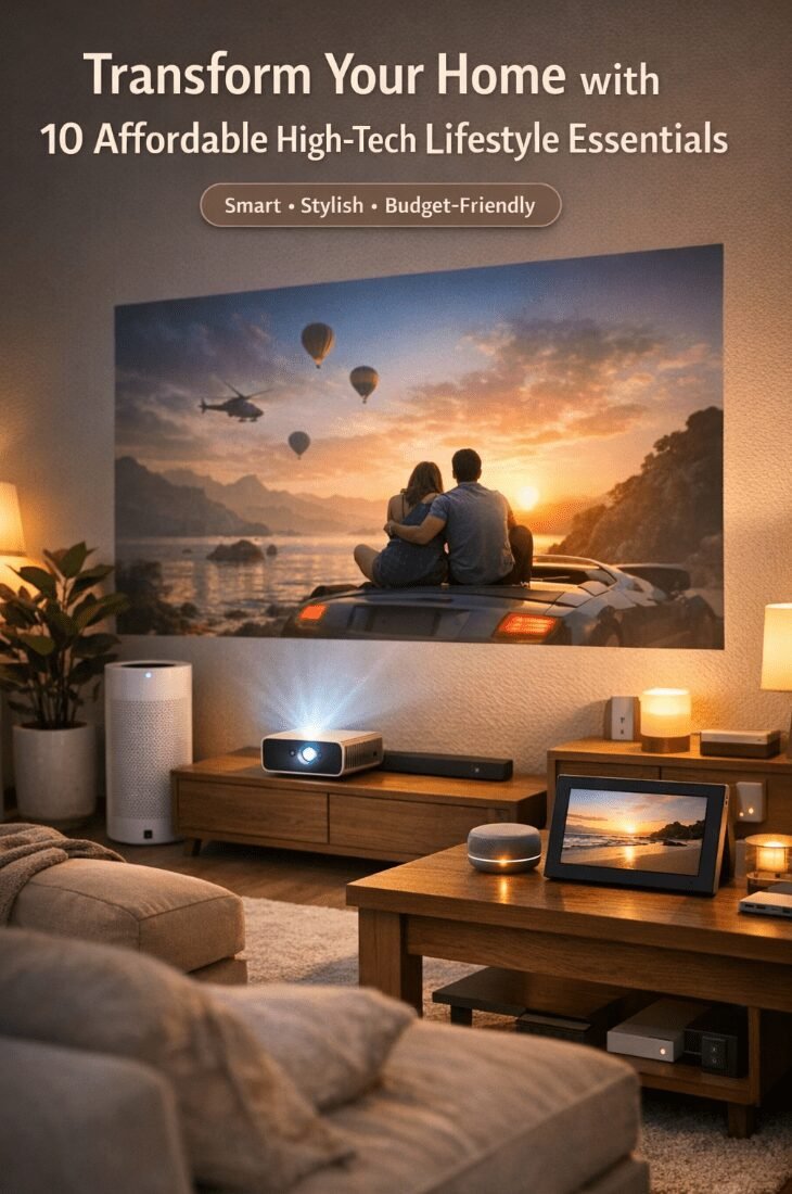 Transform Your Home with These 10 Affordable High-Tech Lifestyle Essentials